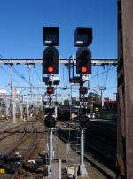Signals at Sydney Central Station